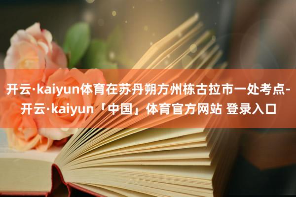 开云·kaiyun体育在苏丹朔方州栋古拉市一处考点-开云·kaiyun「中国」体育官方网站 登录入口